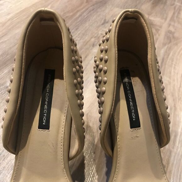 FRENCH CONNECTION Forever Studded Pump Size 8.5 - Picture 4 of 10